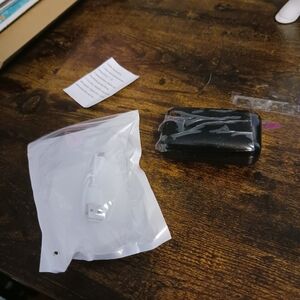 Black Wireless Earbuds with Charging Case